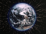 Earth Bombarded by Stars