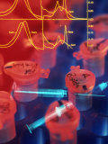 Multiple Image of Medical Devices and Graphs