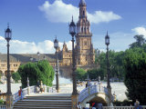 Plaza De Espana  Seville  South Spain