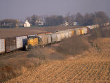 Freight Trains  La Fox  IL