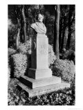 Statue of Richard Wagner by F Schaper  the Giardini Pubblici  Castello