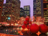 New York City at Christmas at Night  NY