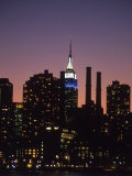 Midtown East Skyline at Dusk  NYC