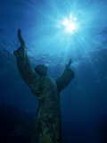 Christ of the Abyss Statue  Pennekamp State Park  FL