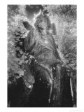 Angel on Tomb  Ardoginna House  County Waterford  Ireland