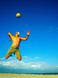 Man Playing Volleyball  FL