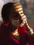 Child with Shaving Cream