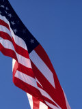 Close-up of American Flag