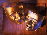 Two Theatre Masks (Comedy and Tragedy)