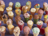 A Variety of Ice Cream Cones
