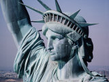 Head Shot of Statue of Liberty