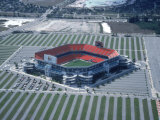 Aerial of Joe Robbie Stadium  Miami  FL