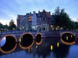 Prinsengracht Canal  Amsterdam  Holland