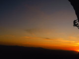 Man Climbing Rock at Sunset  Mt Lemmon  AZ