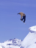 Snowboarder in Midair  CO