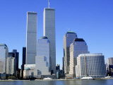 Lower Manhattan Skyline  NYC  NY