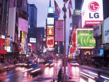 Times Square at Night  NYC  NY