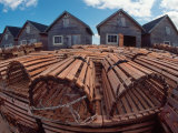 Fishing Huts & Lobster Pots  Pei  Canada