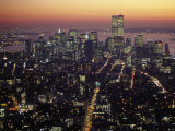 New York City Skyline at Night  NY