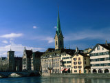 River Limmat  Zurich  Switzerland