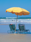 Yellow Beach Umbrella