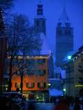Night Time in Kitzbuhel  Austria