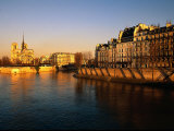 Morning Light on Notre Dame  Paris  France