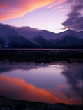 Sunset on Turnagain Arm  South Central Alaska