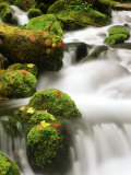 Waterfall Over Rocks