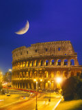 Colosseum at Night  Rome  Italy