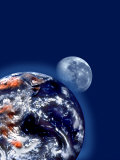The Earth and the Moon