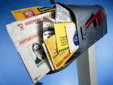 Mailbox Stuffed with Sweepstake Mail