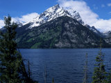 Mountain and Lake  Grand Teton National Park  WY