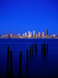 Seattle Skyline  Elliot's Bay  Seattle  WA