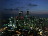 Skyline from Westin Stamford Hotel  Singapore