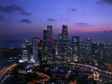 Skyline from Westin Stamford Hotel  Singapore
