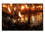 Aarti ceremony  Haridwar  India