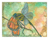 King Dragonfly Vs Monarch Butterfly