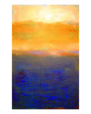 Golden Sunset On Lake Michigan