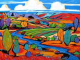 Southwest Fauve Landscape