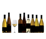 White Wine Bottles
