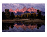 Teton Sunrise Reflection