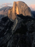 Sunset Striking Half Dome