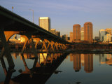 The Richmond  Virginia Skyline at Twilight