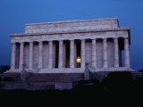A View of the Lincoln Memorial at Dawn
