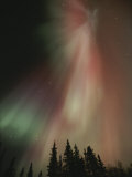 The Aurora Borealis Illuminates the Sky Above Nahanni National Park