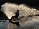Wake-Boarder on Lake Nacimiento