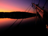 Bow of the Charles W Morgan  a Rare Wooden Whaling Ship