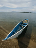 A Fishing Boat Beached on Kimii Island  in Lake Victoria