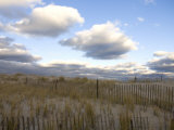 Evening Sunset Beach Scene Along Cape Cod Beach  United States